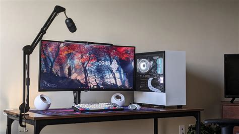 New boom arm and microphone! Any suggestions on placement? : r/battlestations