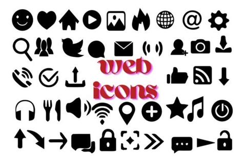 Web Icons Svg Files Graphic by hossain.dipa34 · Creative Fabrica