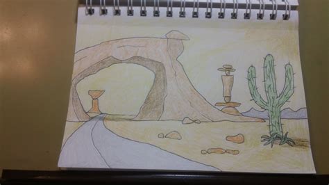 Desert Ecosystem Drawing at PaintingValley.com | Explore collection of Desert Ecosystem Drawing