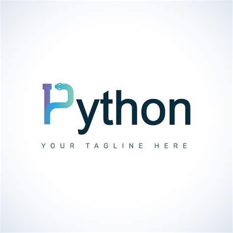 Python logo | Premium Vector