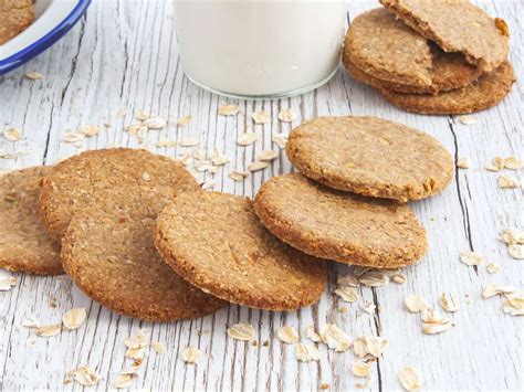 Gluten Free Oatmeal Digestive Biscuits | Foodaciously