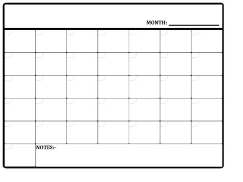 Free Printable Monthly Planner Templates - CalendarKart