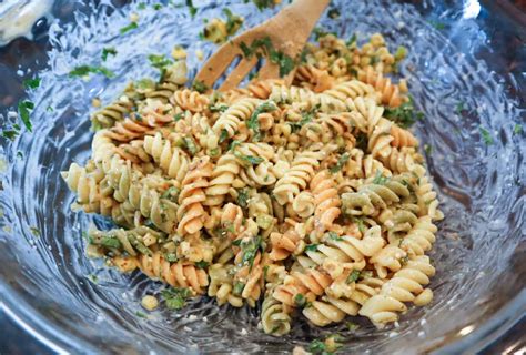 Mexican Elote Corn Pasta Salad ~ The Recipe Bandit