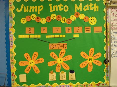 Math Bulletin Board Ideas For Kindergarten