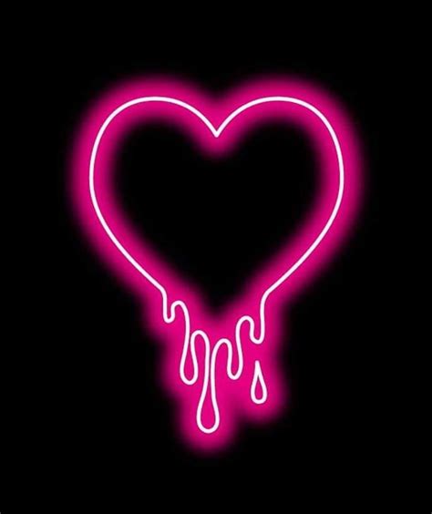 Heart Glow In The Dark Wallpaper - Worksic