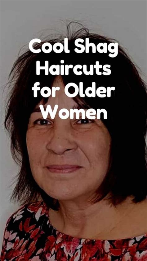 15 Cute Short Shag Haircuts for Older Women