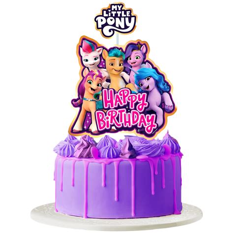 My Little Pony Cake Topper Kit