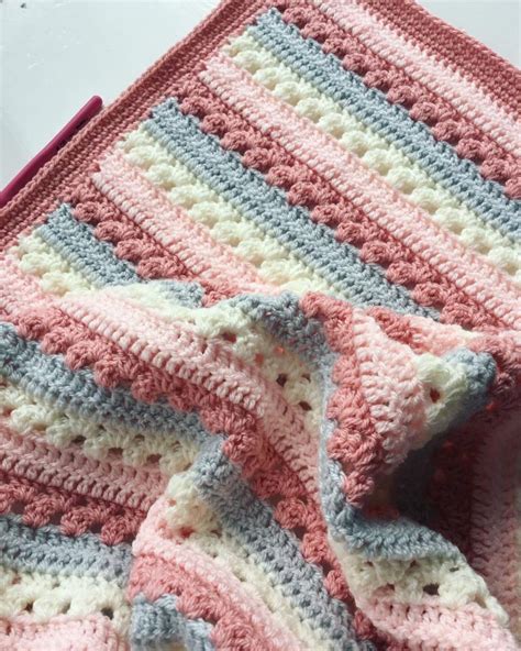 Free Crochet Baby Blanket Patterns for Beginners 2019 - Page 20 of 42 - Crochet Blog!