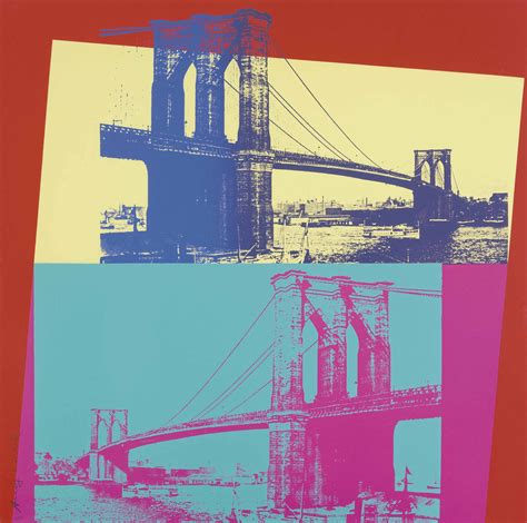 Andy Warhol, Brooklyn Bridge, 1983, Screen Print (S)