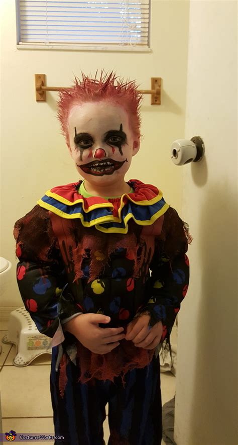 Scary Clown Toddler Halloween Costume