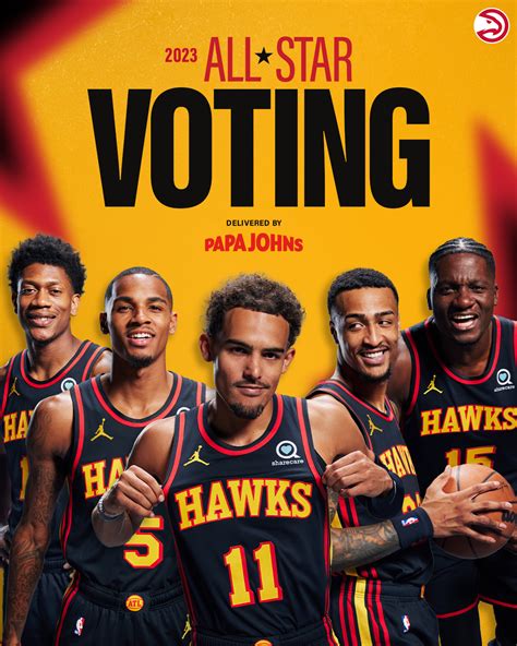 Hawks Launch '2023 All-Star Voting delivered by Papa Johns' - The Atlanta Voice