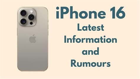 iPhone 16: Release date, pricing and features - Mark Ellis Reviews