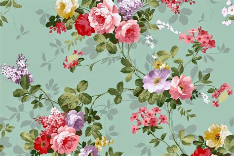 Vintage Floral Wallpapers - Top Free Vintage Floral Backgrounds - WallpaperAccess