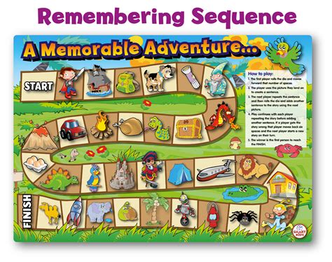 6 Memory Skills Board Games – Smart Kids