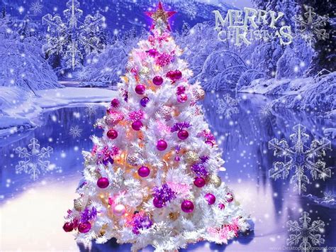 Pretty Christmas Tree Wallpapers Desktop Background