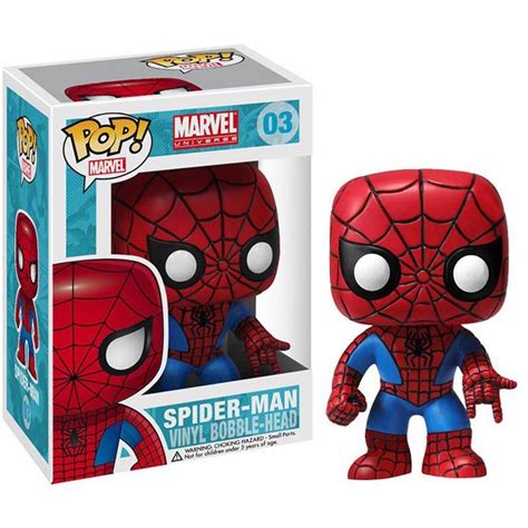 Funko Marvel Universe Funko POP Marvel Spider-Man Vinyl Bobble Head 03 - ToyWiz