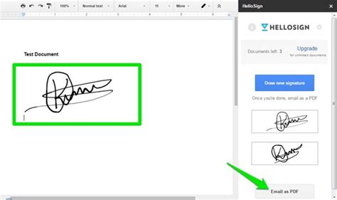 2 Simple Ways To Add Your Signature in Google Docs