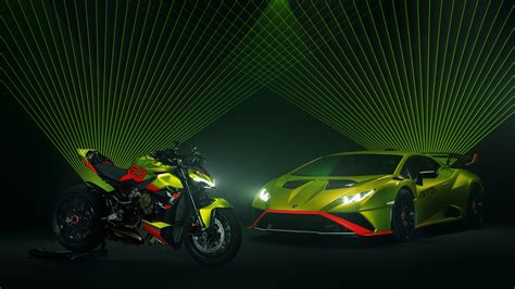 Ducati Streetfighter V4 Lamborghini Huracán STO 4K 8K Wallpaper - HD Car Wallpapers #22577