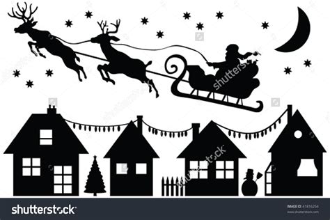 Free Christmas Village Silhouette Svg - 301+ Amazing SVG File