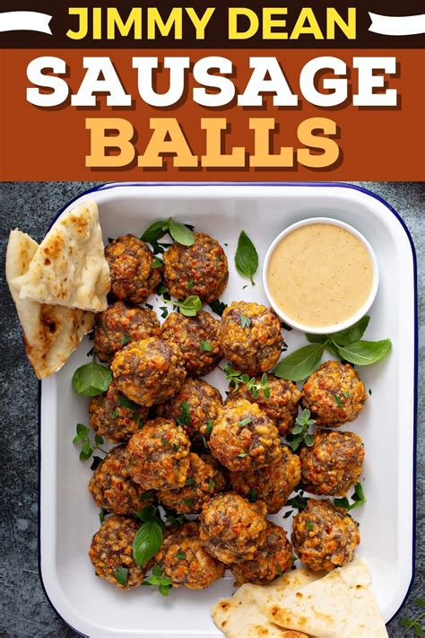 Jimmy Dean Sausage Balls Recipe - Insanely Good