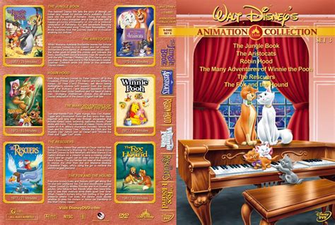 Walt Disney's Classic Animation Collection - Set 3 - Movie DVD Custom Covers - the jungle book ...