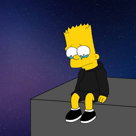 [100+] Bart Simpson Sad Wallpapers | Wallpapers.com