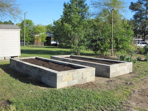 How To Build A Cinder Block Raised Garden Bed