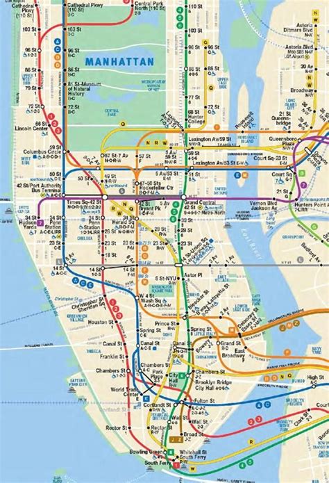 MTA gives peek at updated subway map with Second Ave. line | Nyc subway map, New york subway ...