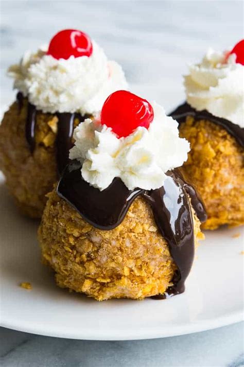 Easy Mexican Fried Ice Cream (and Recipe Video) - House of Yumm