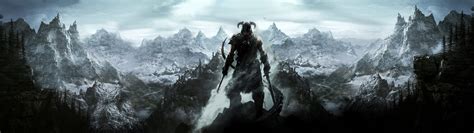 🔥 [40+] Skyrim Dual Monitor Wallpapers | WallpaperSafari