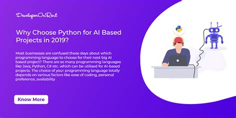 Why Choose Python for AI Based Projects in 2019 and Beyond