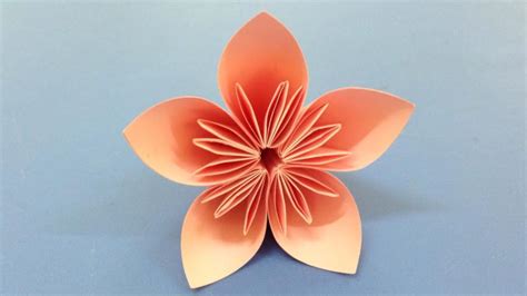 flower: Origami Paper Folding Flower