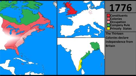 British Empire at its territorial peak - Vivid Maps