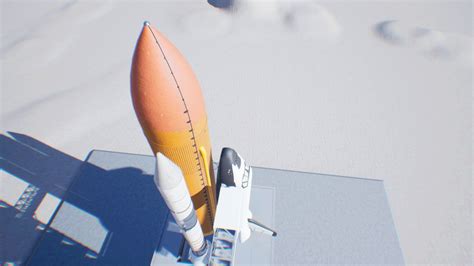 Space shuttle - modular rocket in Props - UE Marketplace