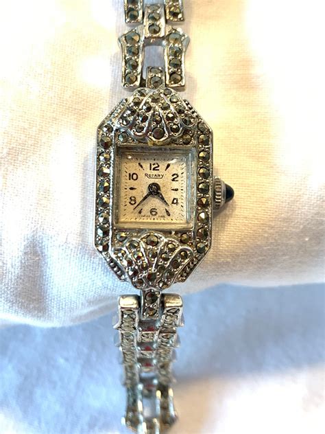 Excited to share this item from my #etsy shop: Vintage watch, vintage Marcasite watch, vintage ...