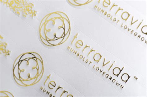 Custom Embossed Gold Foil Stickers | Arts - Arts