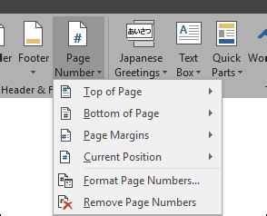 How to Work with Page Numbers in Microsoft Word