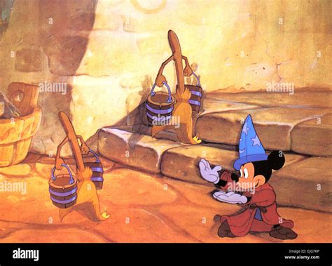 FANTASIA 1940 Walt Disney cartoon with Mickey Mouse Stock Photo: 80262554 - Alamy