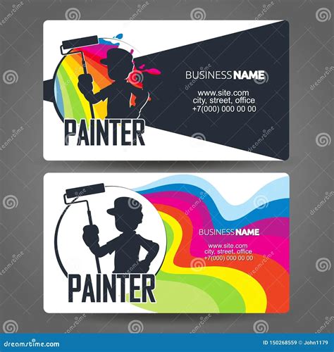 Painting Business Cards Templates Free Download – Warehouse of Ideas