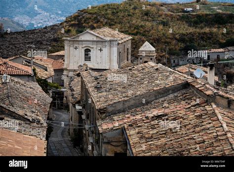 View of Gerace, Calabria, Italy Stock Photo - Alamy