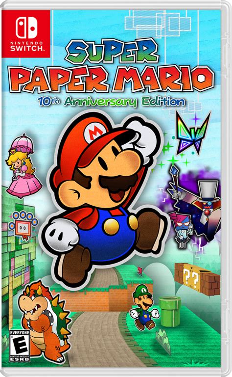 Super Paper Mario 10th Anniversary Edition- Switch by Fawfulthegreat64 on DeviantArt