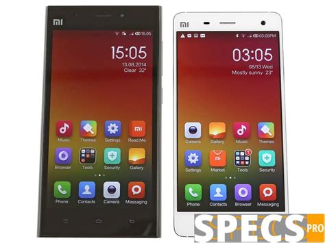 Xiaomi Mi 4 specs and prices. Mi 4 comparison with rivals.