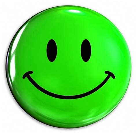 Green Smiley Face - ClipArt Best