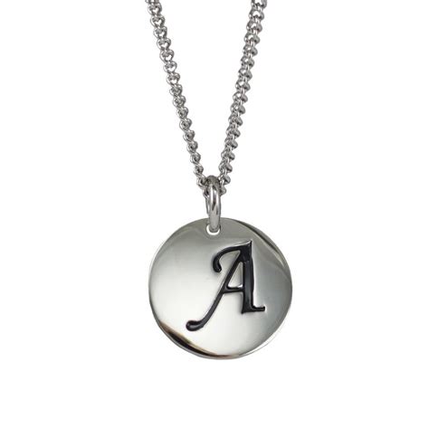 Women's Stainless Steel Initial Pendant Necklace-Isaiah 43:1