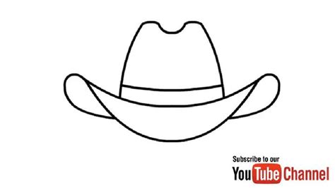 15 Easy Cowboy Hat Drawing Ideas - How To Draw A Cowboy Hat