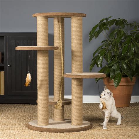 Multi-tiered Cat Scratching Post and Climber from Prevue Pet – hauspanther