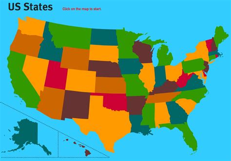 Interactive Map Of The Usa