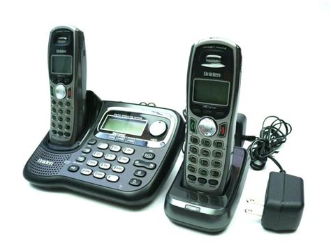 Uniden TRU9485-2 5.8 GHz Dual Handsets Single Line Cordless Phone for sale online | eBay ...