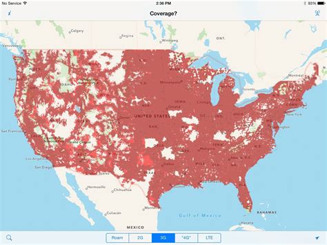 T Mobile Coverage Map Florida - Map