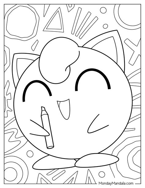 22 Jigglypuff Coloring Pages (Free PDF Printables)